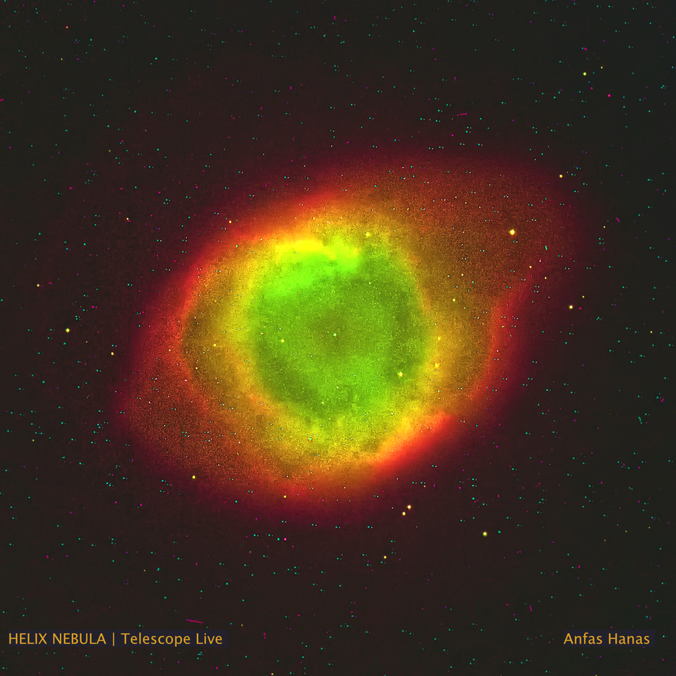 HELIX NEBULA Telescope Live